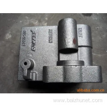 Ductile iron multi-way valve castings